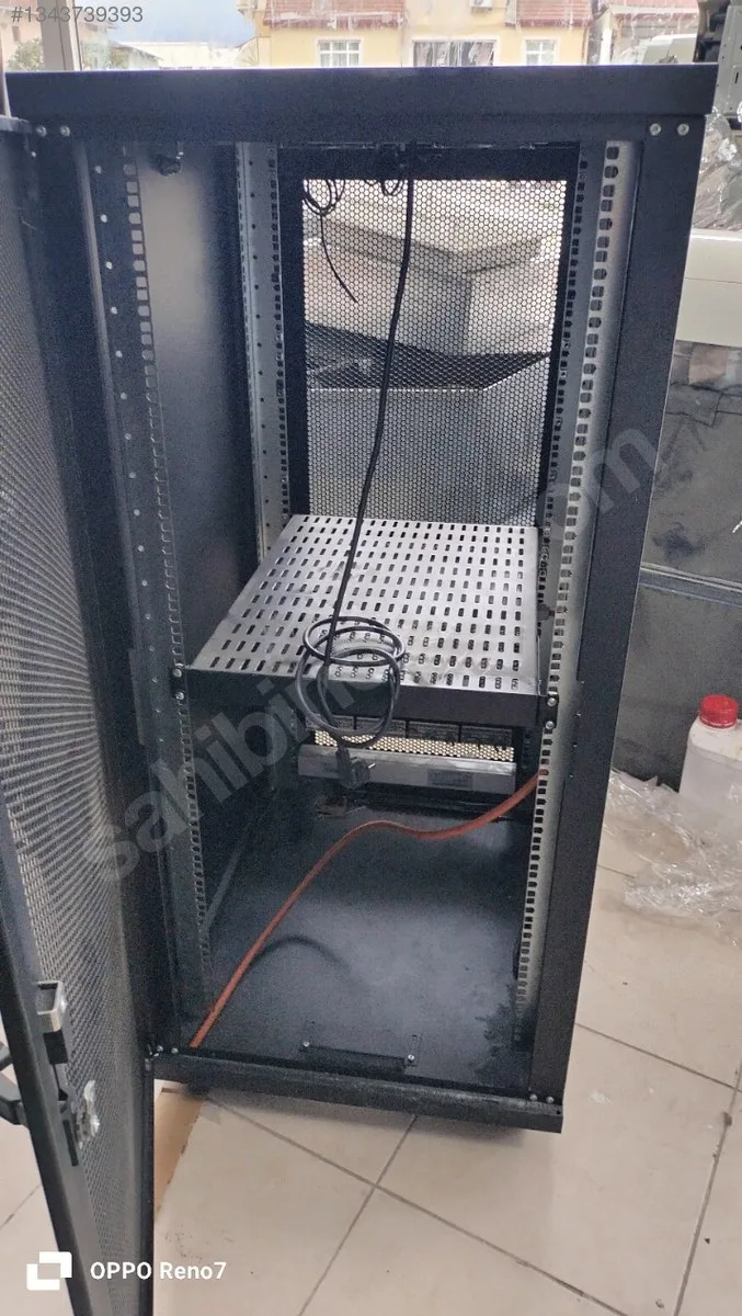 60x80x133 Fanlı Rack Kabin İkinci El (1)