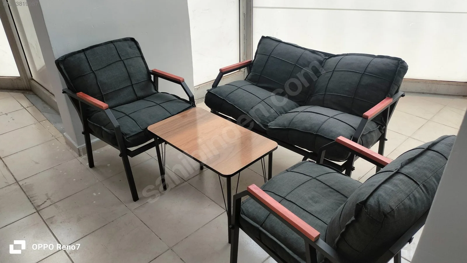 Bahçe Balkon Oturma Grubu İkinci El (1)