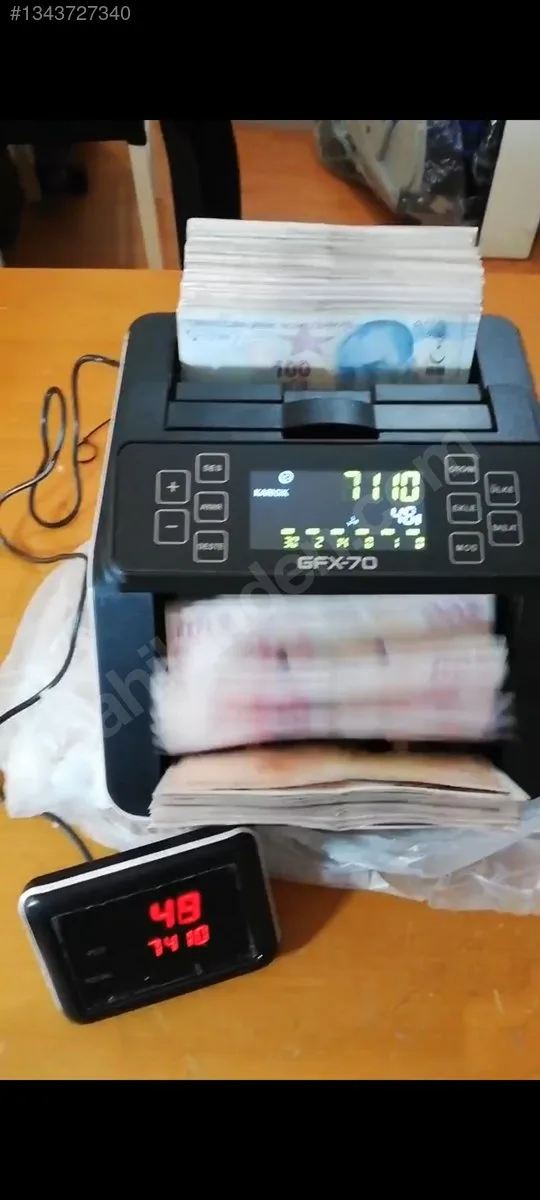 GFX70 Para Sayma Makinesi Sıfır Ürün (1)
