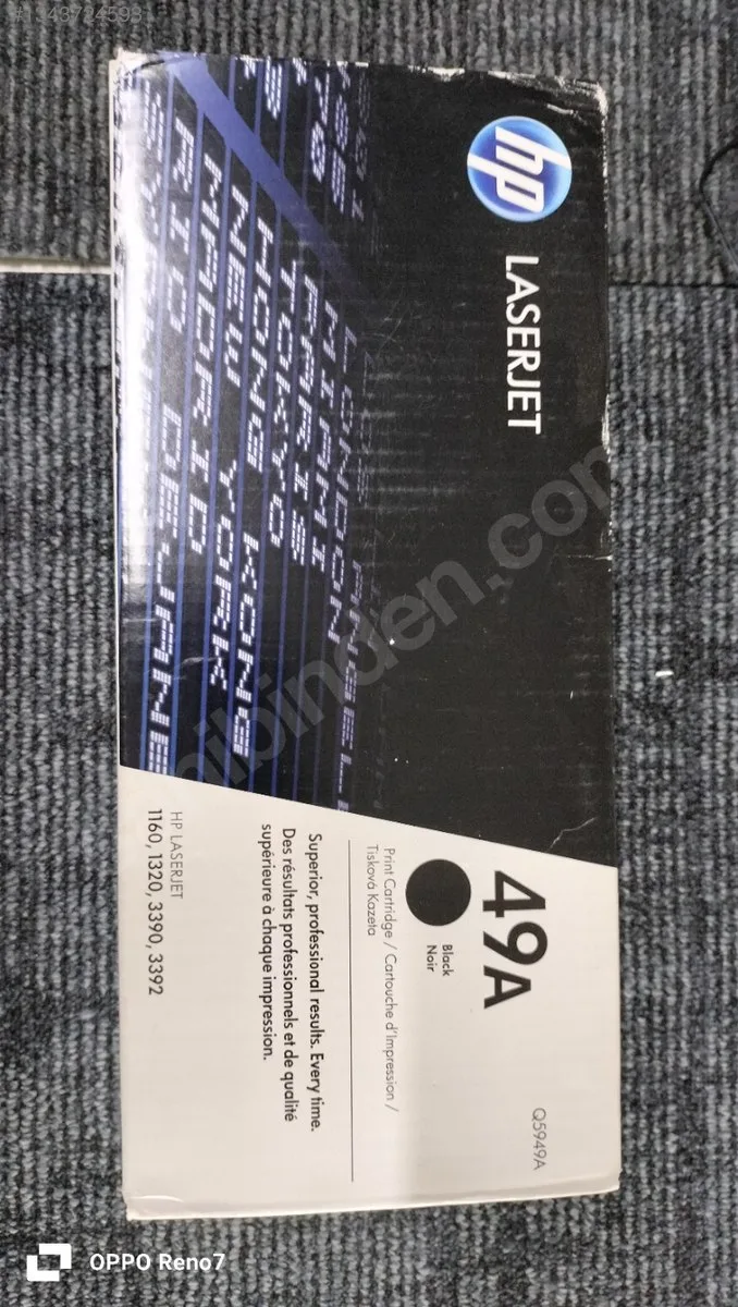 HP 49A Q5949A Orijinal Toner Sıfır Ürün