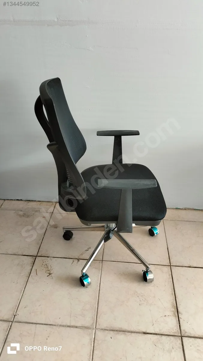 Siyah Fileli Çalışma Koltuğu İkinci El (1)